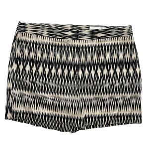 Worthington Black Cream Pockets Stretch 5"‎ Shorts Sz 16 NEW